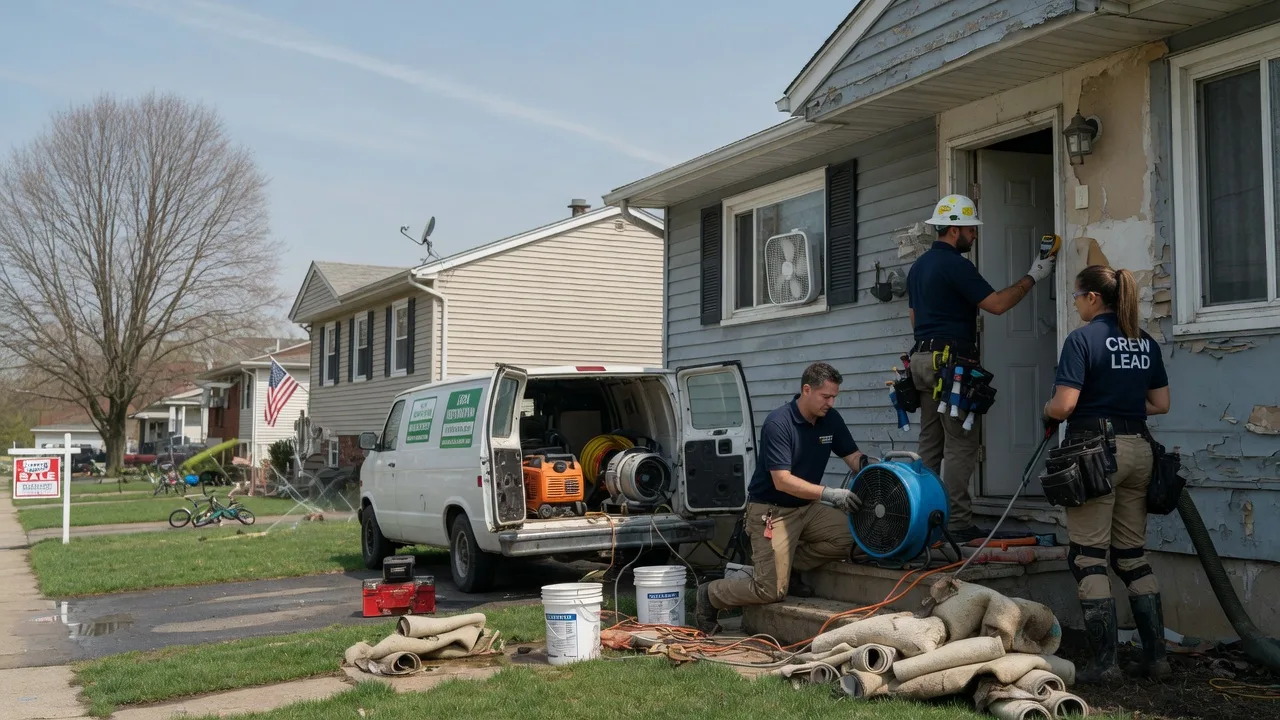 Flood Cleanup in Montrose, IA near me